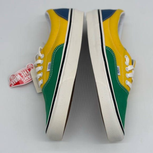 Vans Green and Yellow Sneakers - Picture 7 of 9
